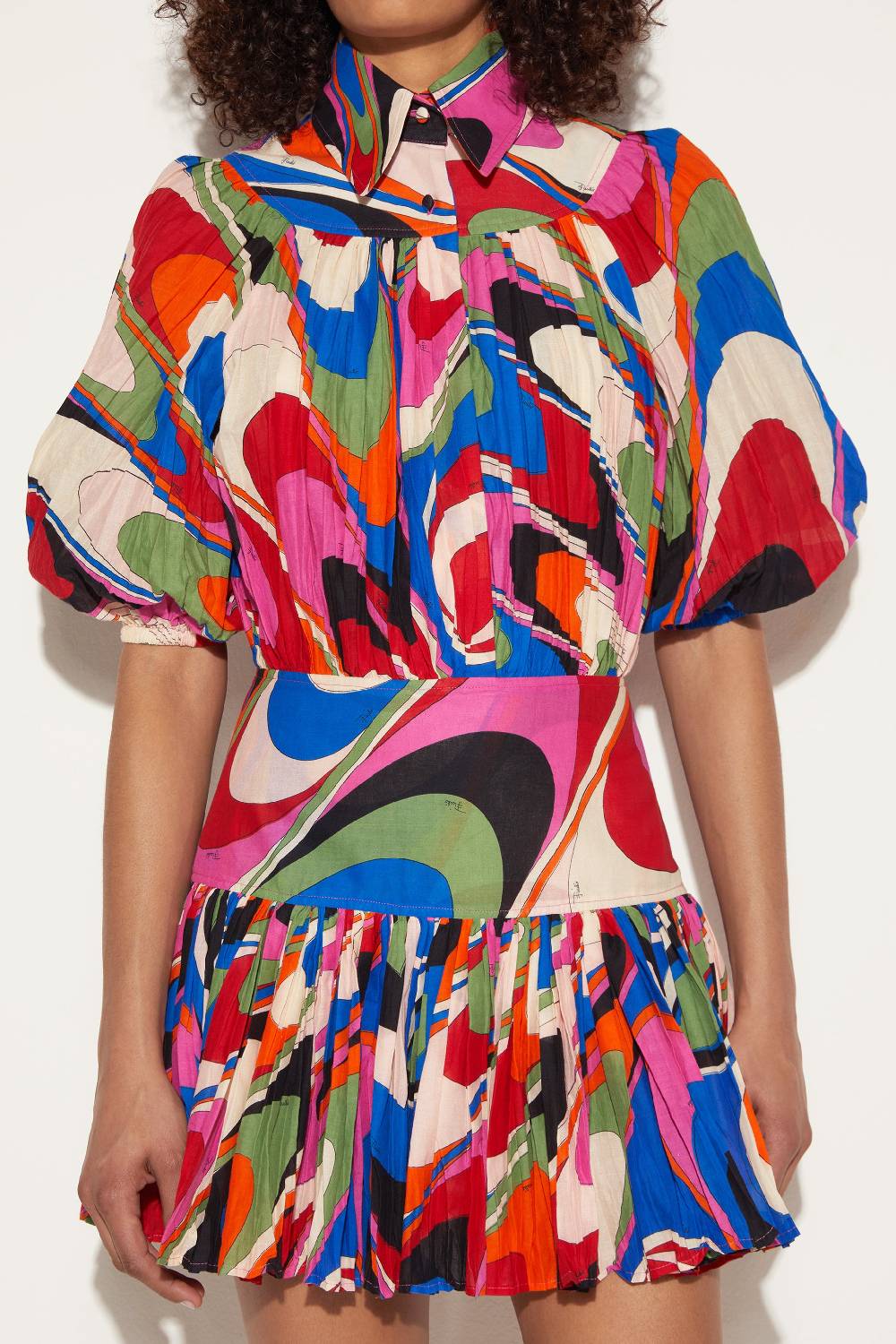 Pucci Mini abito con stampa Onde Duty-free