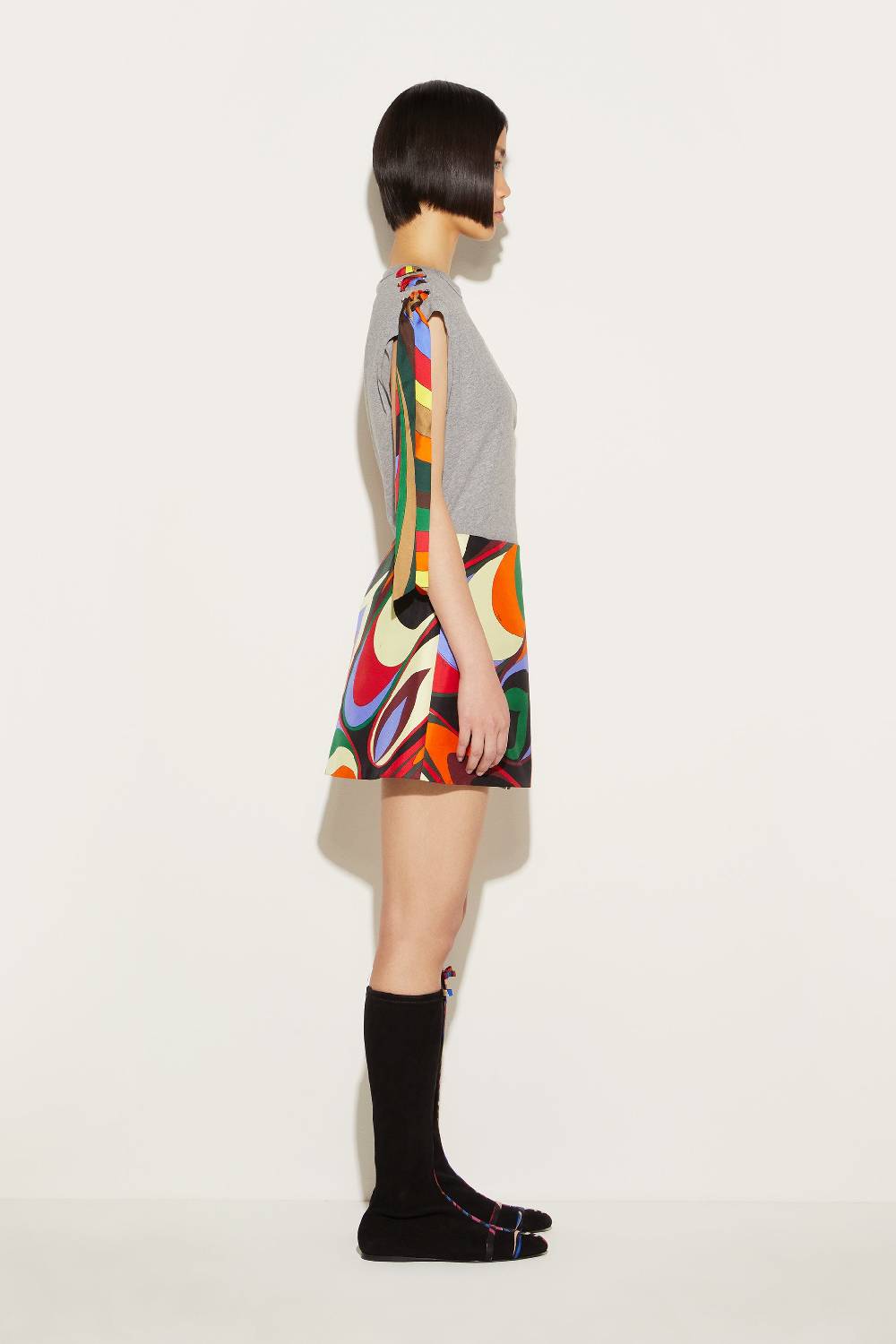 Pucci Top con inserto Iride Negozi Online