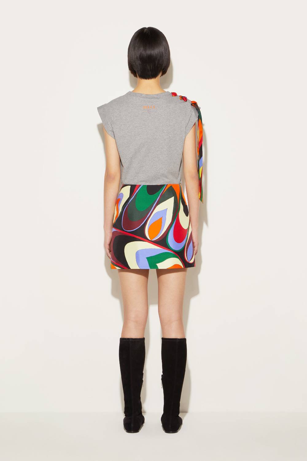 Pucci Top con inserto Iride Negozi Online