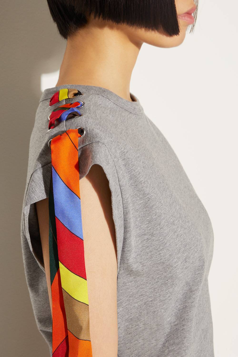 Pucci Top con inserto Iride Negozi Online