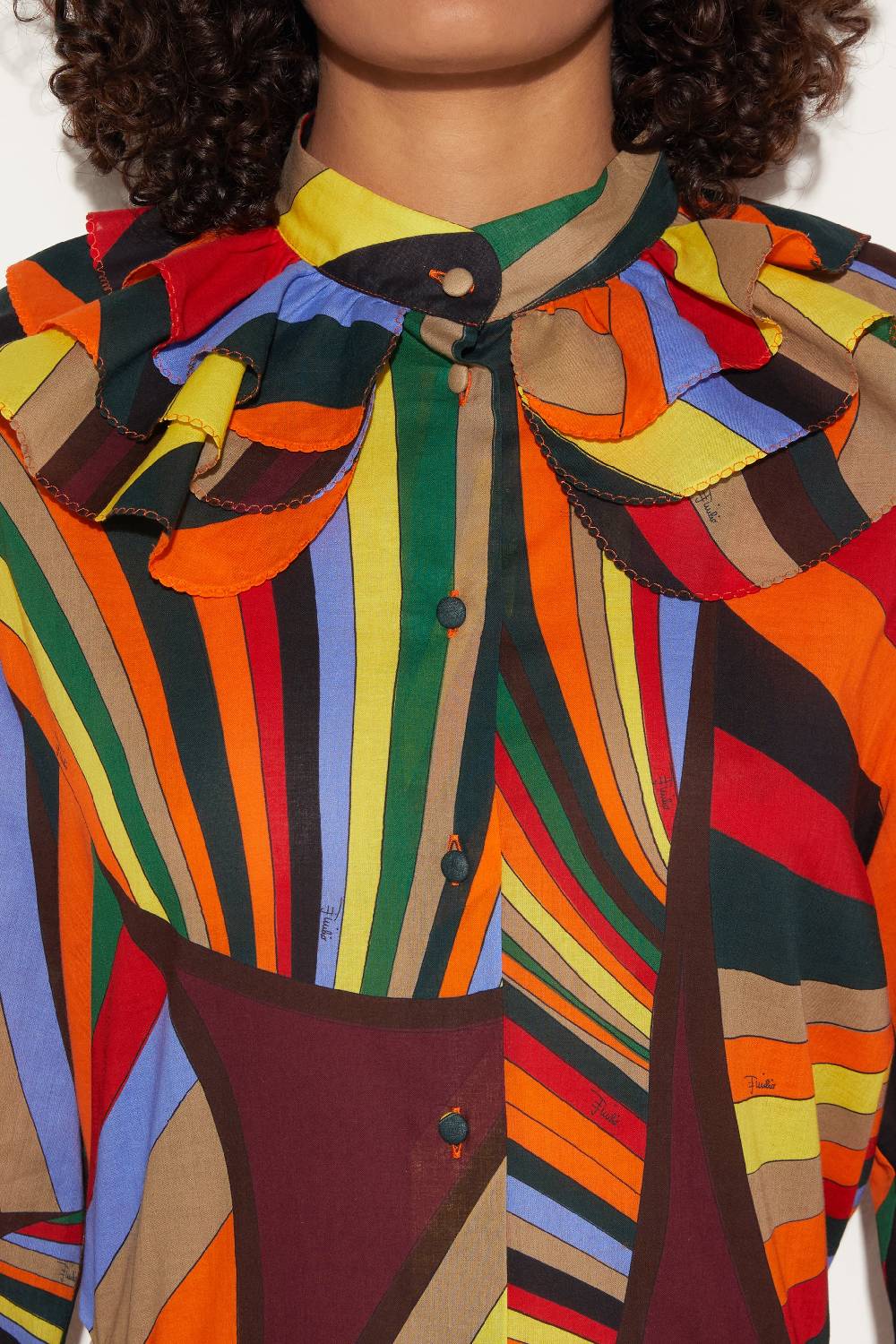 Pucci Camicia con stampa Iride Acquista Ora