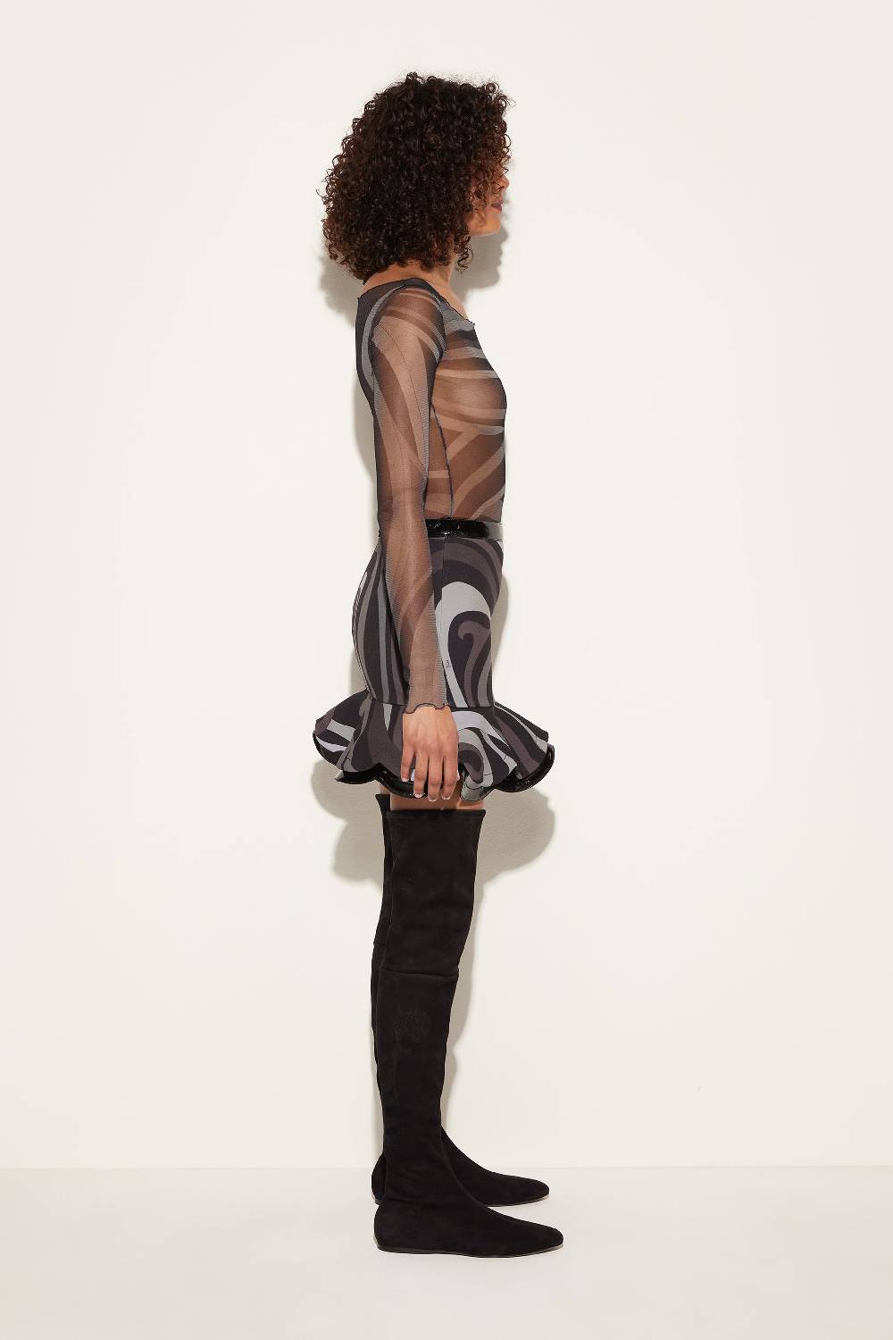 Pucci Top con stampa Iride Presa