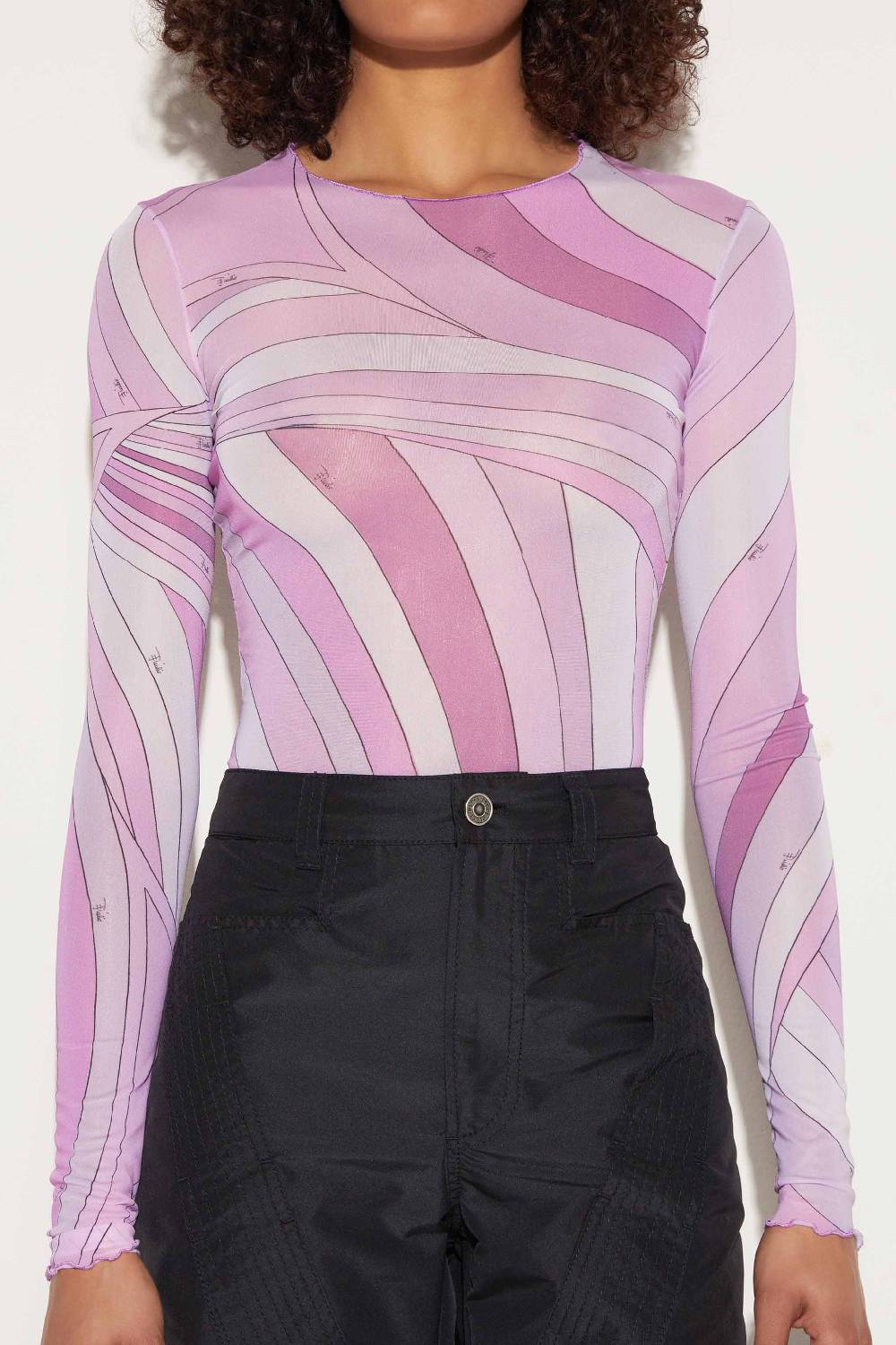 Pucci Top con stampa Iride Vendite Flash