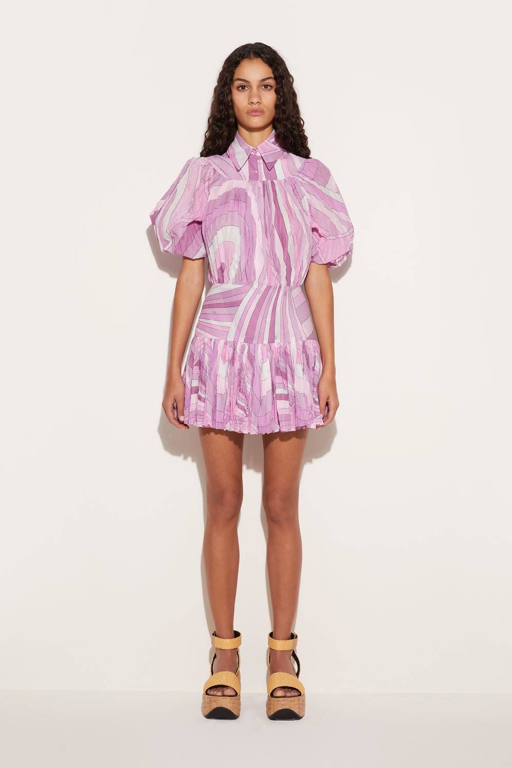 Pucci Mini abito con stampa Iride Moda