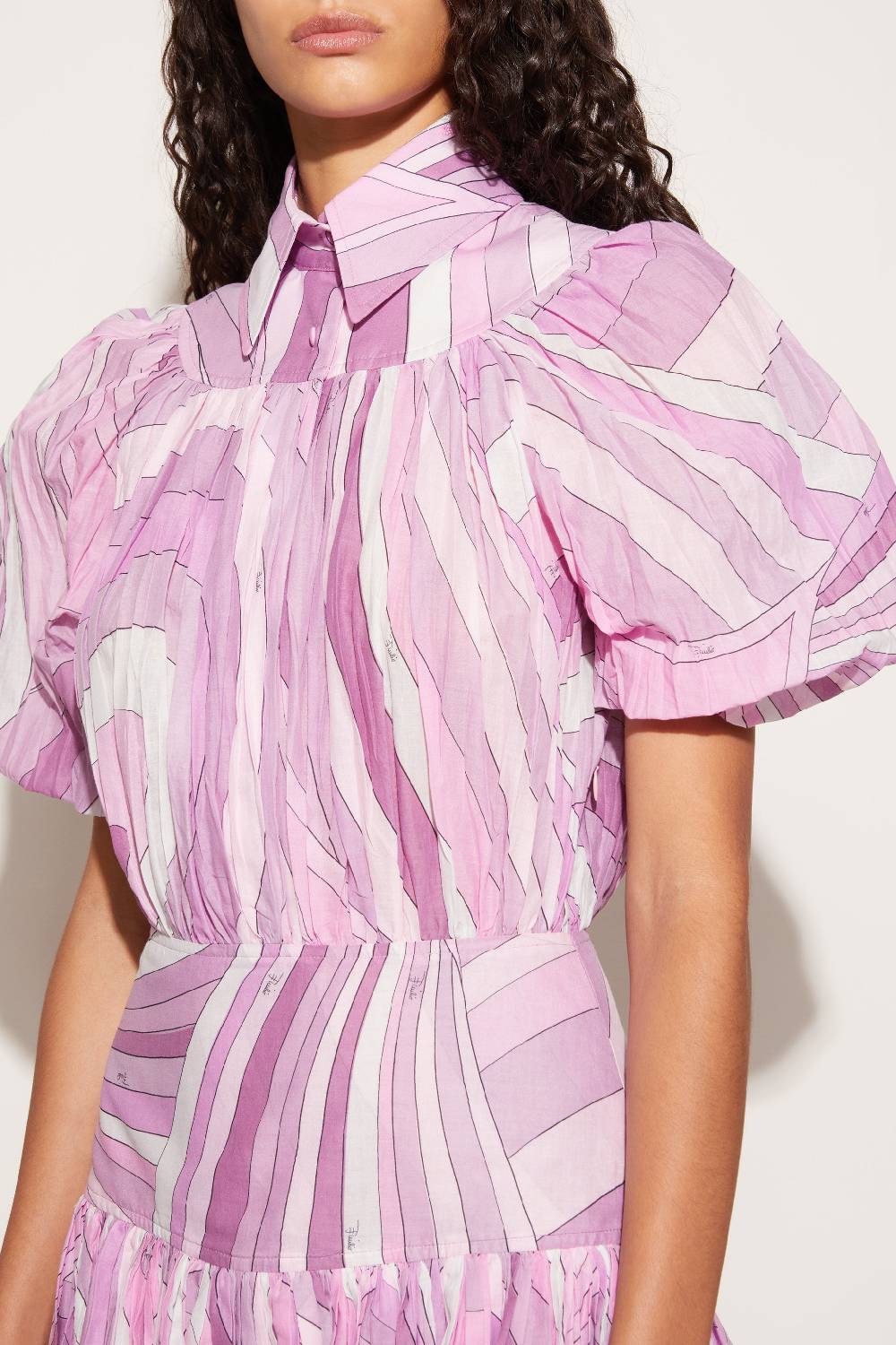 Pucci Mini abito con stampa Iride Moda
