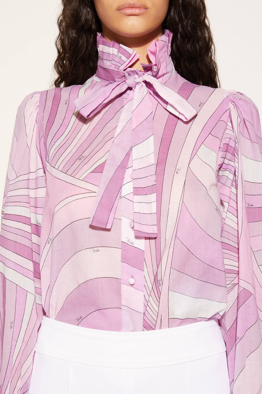Pucci Camicia con stampa Iride Prezzo di fabbrica
