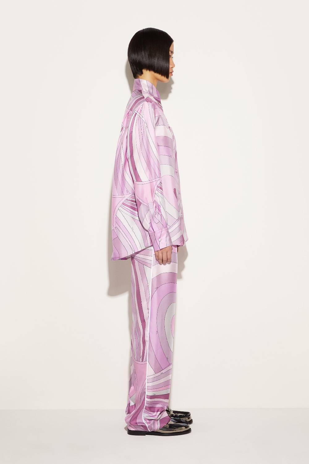 Pucci Camicia in seta con stampa Iride Offerta speciale