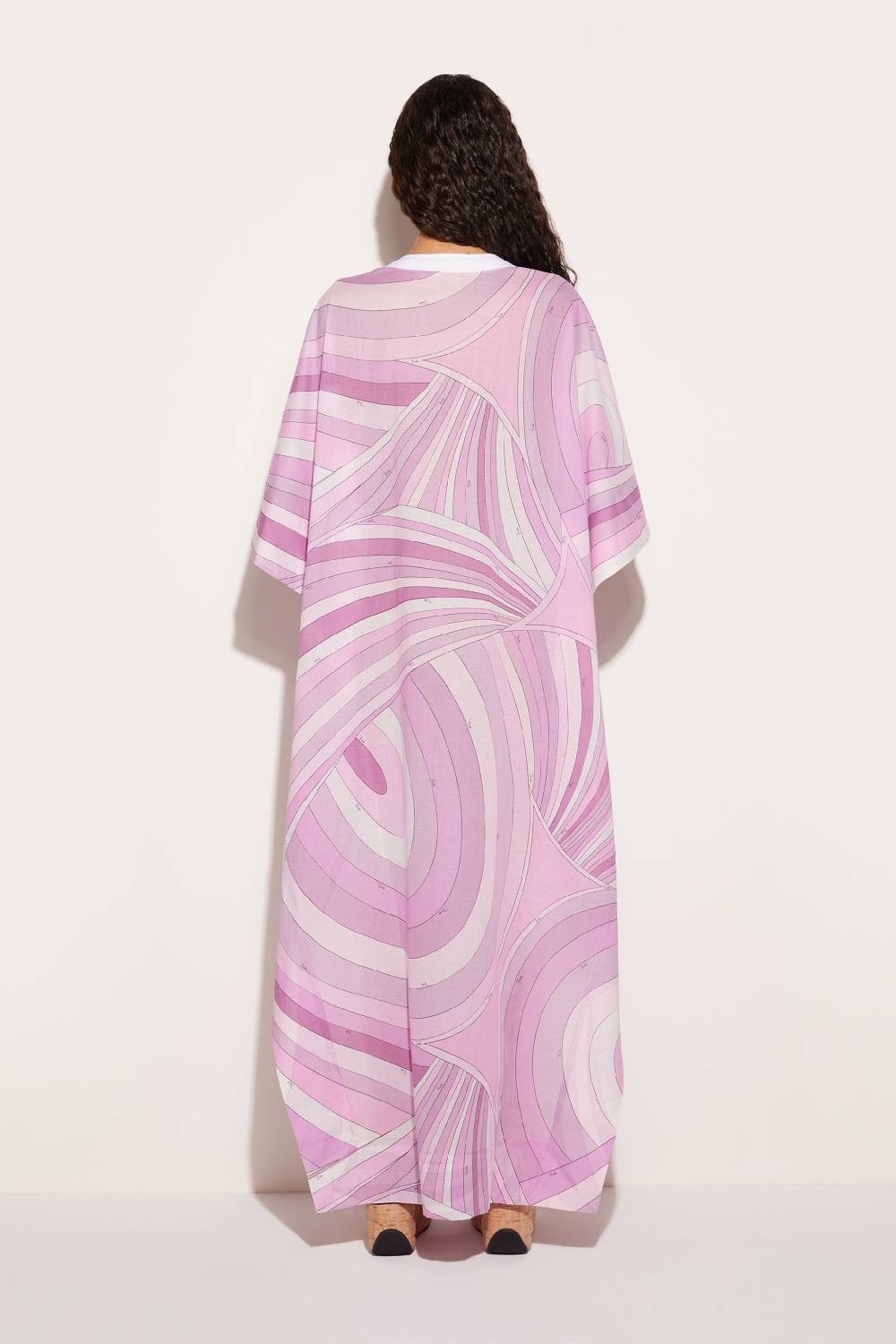Pucci Abito kaftano con stampa Iride Flash Sale