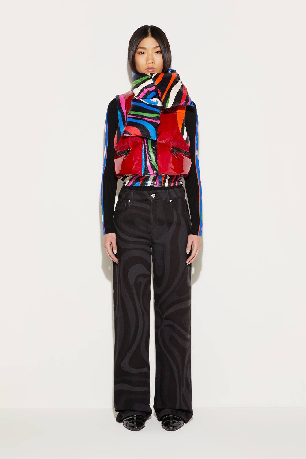 Pucci Gilet imbottito con stampa Marmo Bestseller