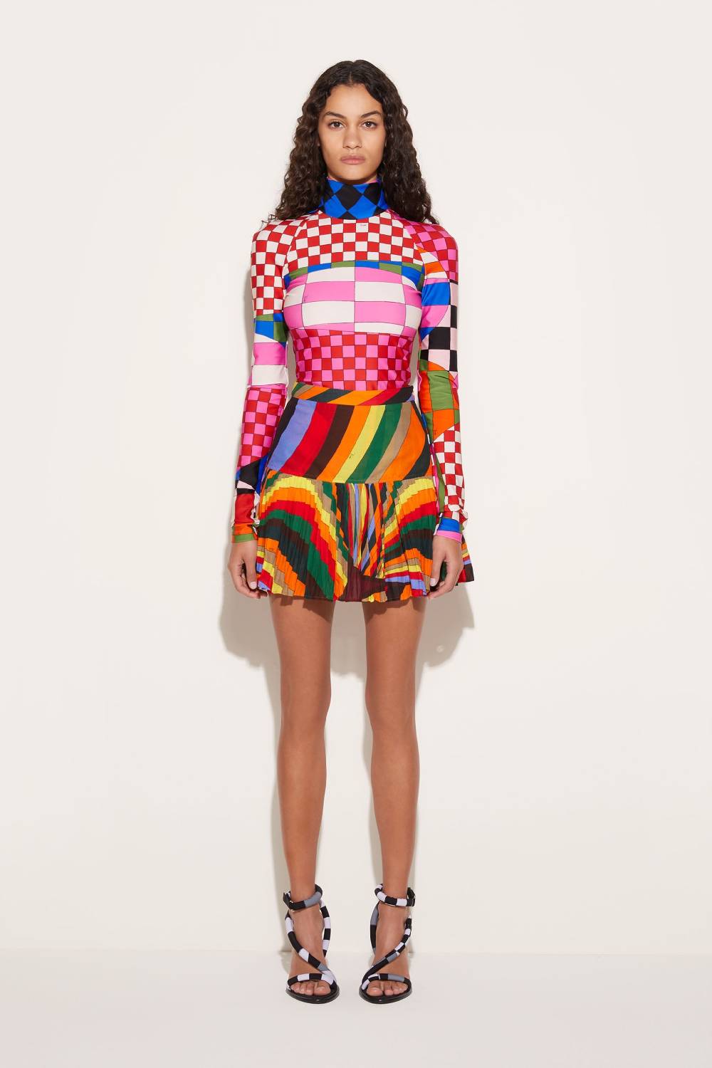 Pucci Mini abito con stampa Giardino Sconti VIP