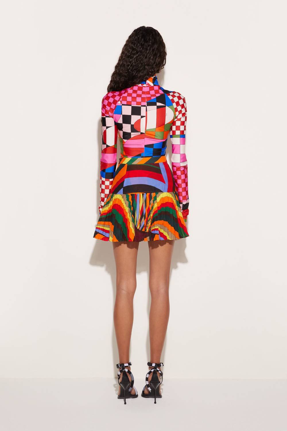 Pucci Mini abito con stampa Giardino Sconti VIP