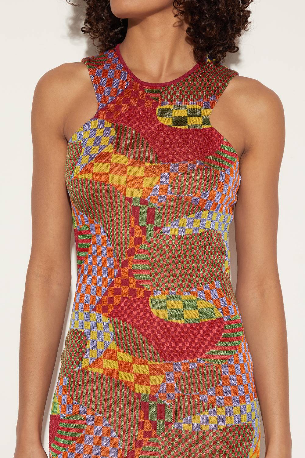 Pucci Abito lungo jacquard con motivo Giardino Rilascio limitato