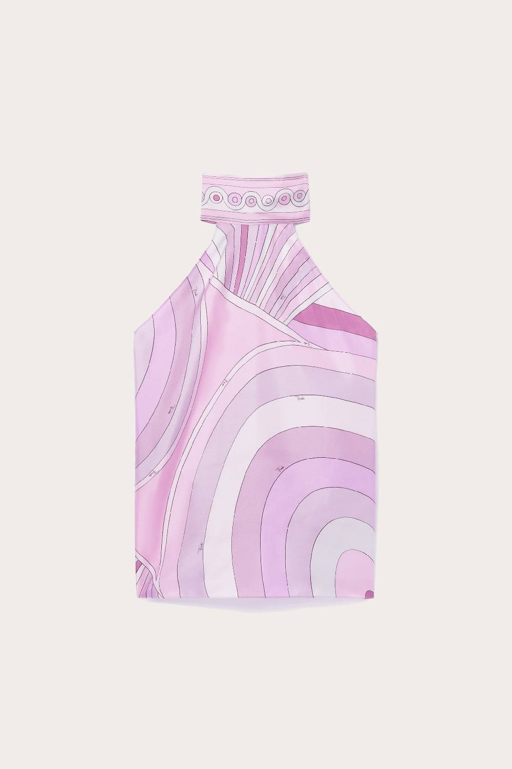 Pucci Top in seta con stampa Iride Enormi sconti