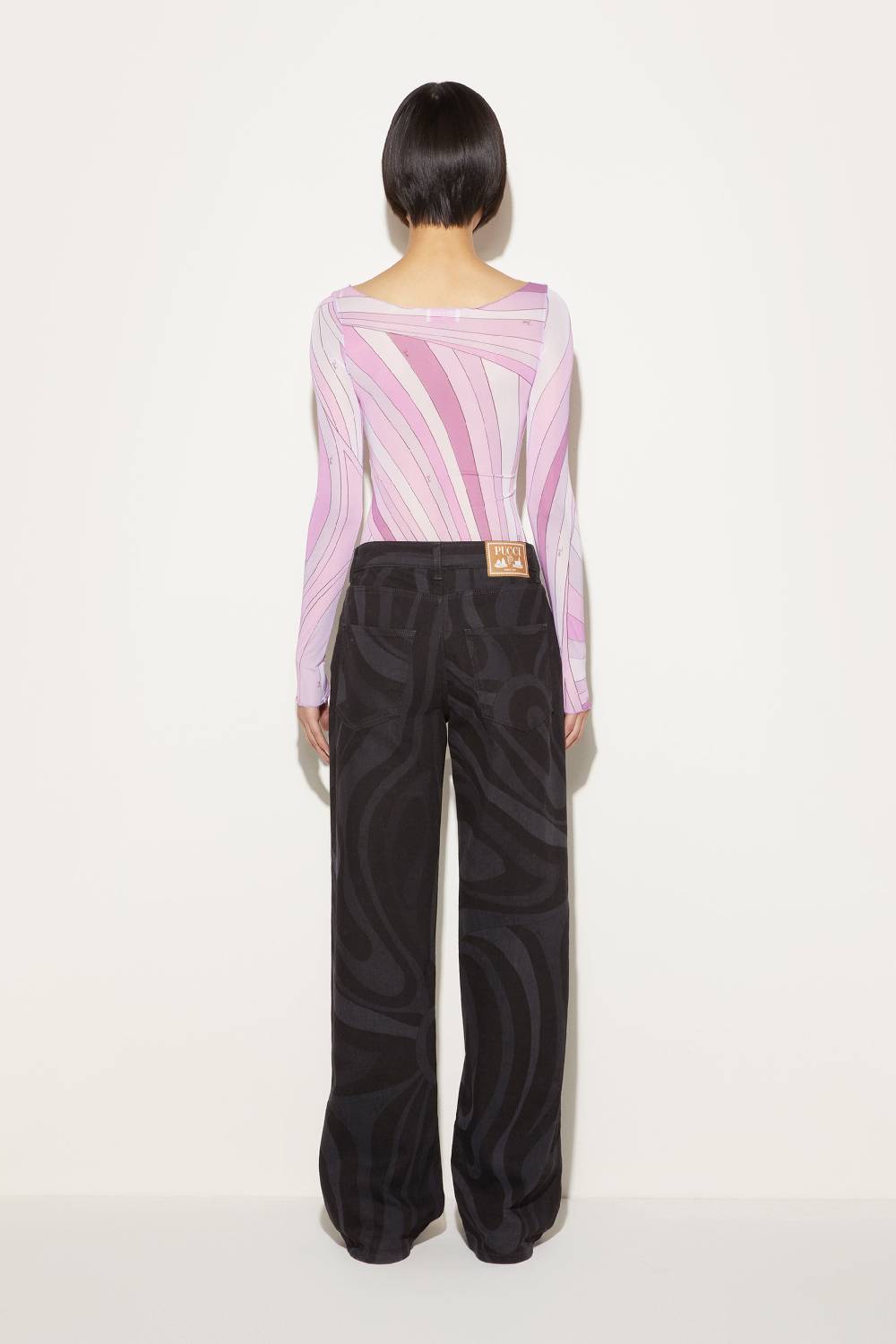 Pucci Top con stampa Iride 50% di sconto con spedizione gratuita