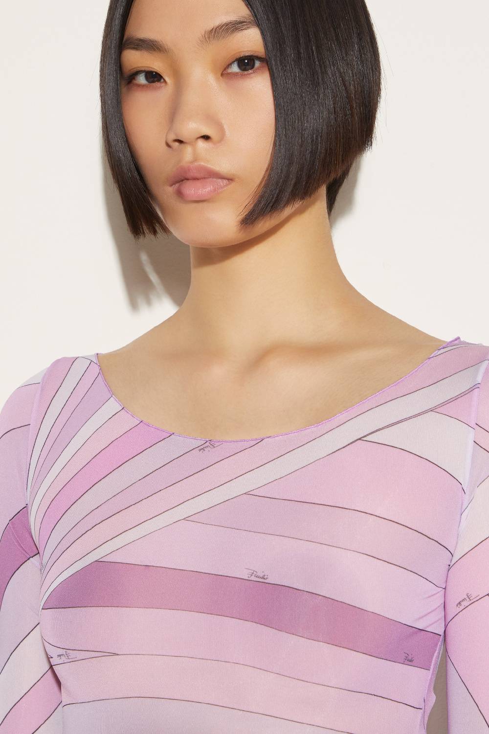 Pucci Top con stampa Iride 50% di sconto con spedizione gratuita