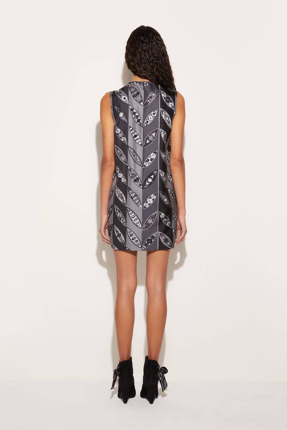 Pucci Mini abito in seta con stampa Girandole In vendita
