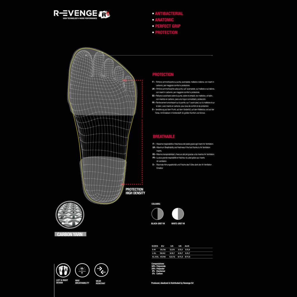 R Evenge Calza Running Corta Presa