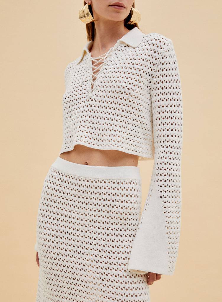 Raquel Diniz TOP CROCHET Moda
