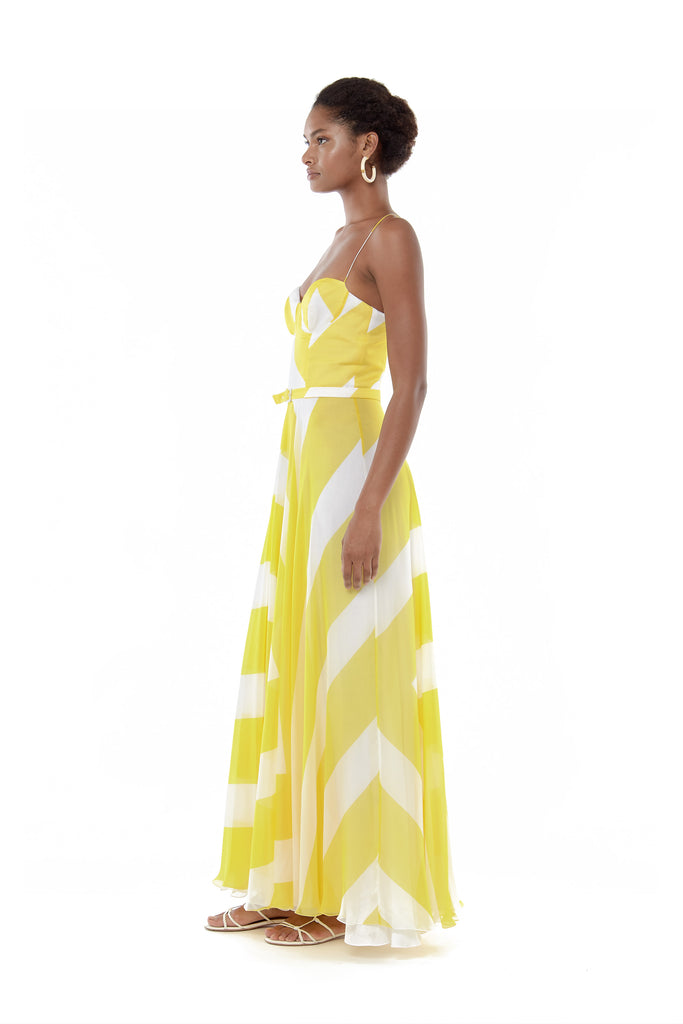 Raquel Diniz CAPRI LONG DRESS Prezzo Ridotto