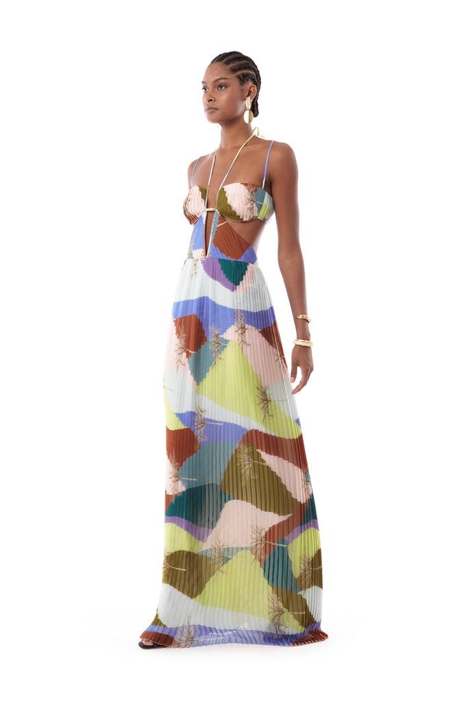 Raquel Diniz VANESSA LONG DRESS Sottocosto