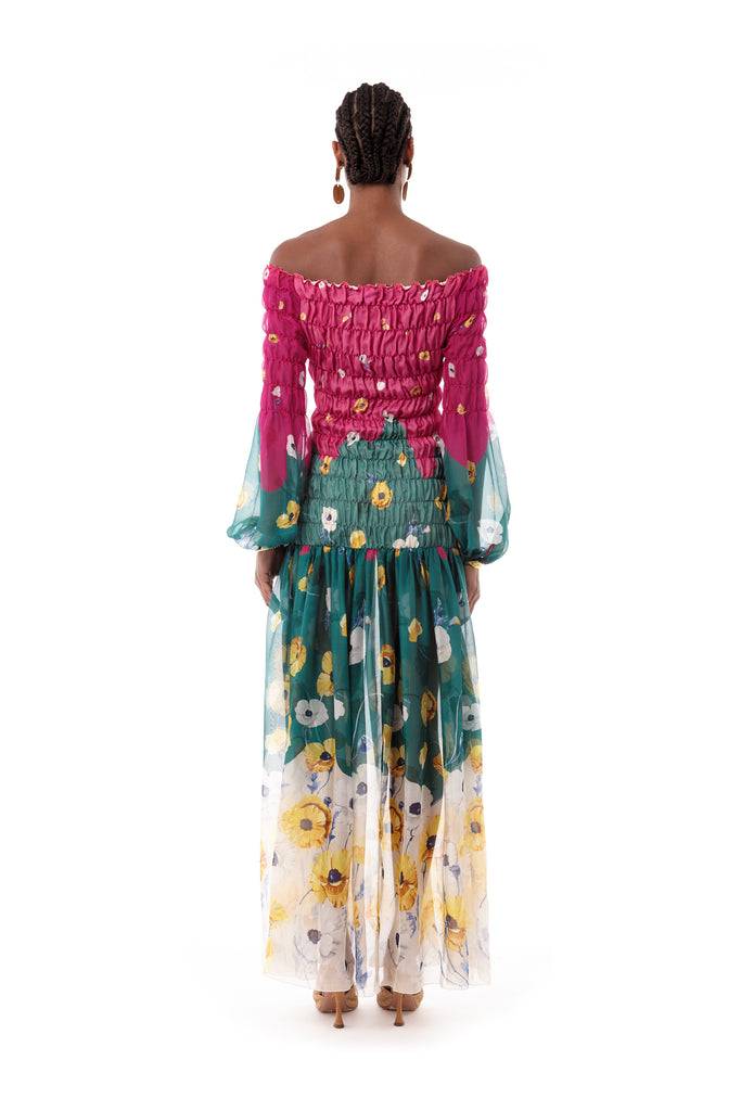 Raquel Diniz HANNAH LONG DRESS In Vendita