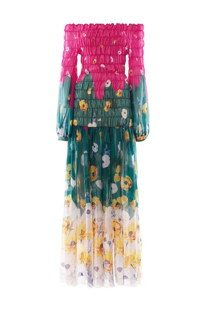 Raquel Diniz HANNAH LONG DRESS In Vendita