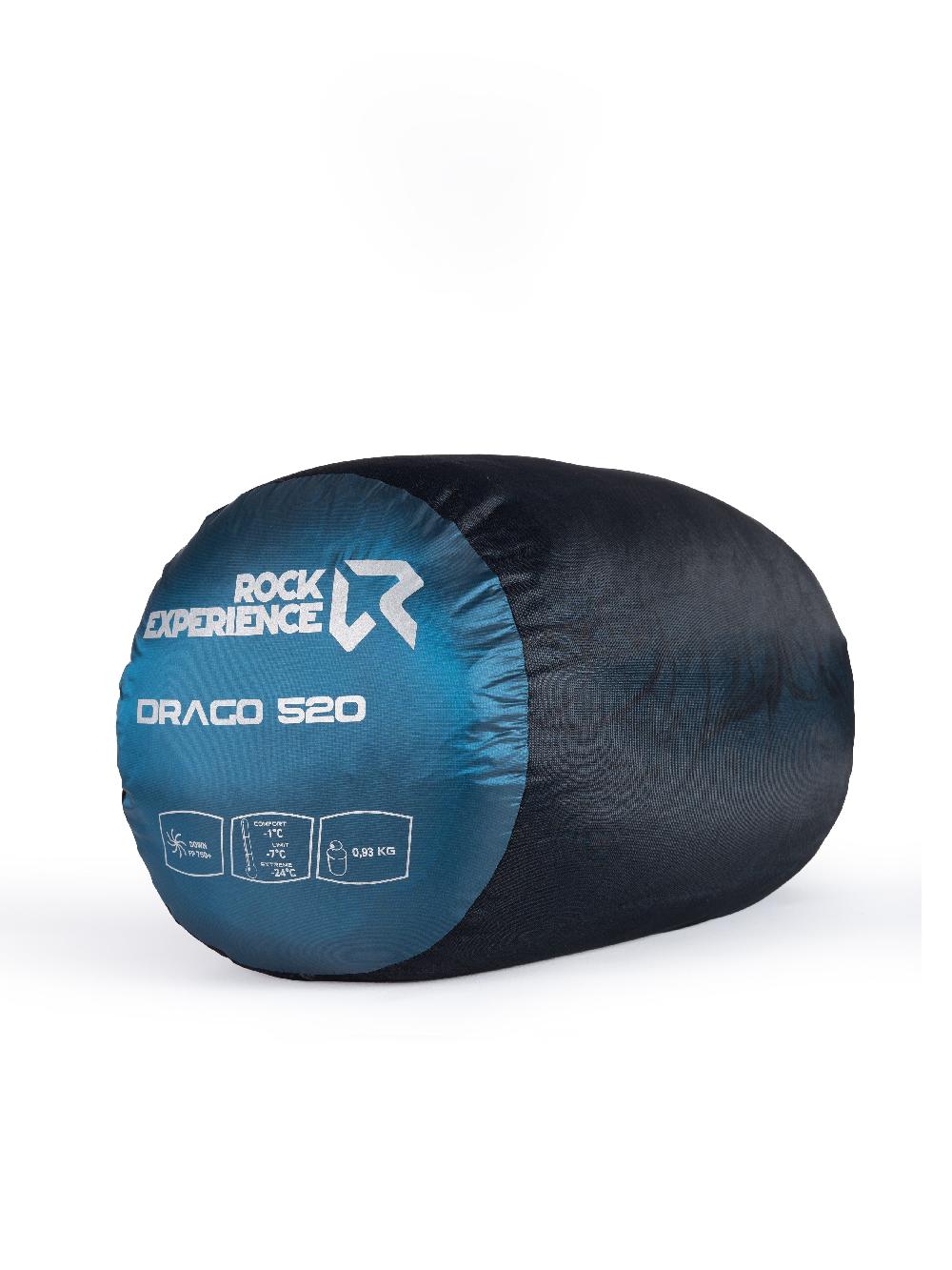 Rock Experience Drago 520 Mummy Sleeping Bag sacco a pelo Nuovo