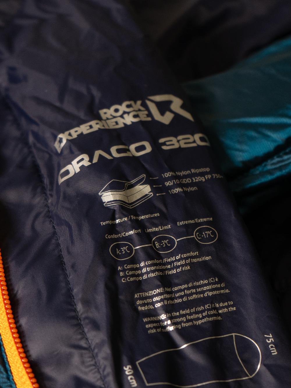 Rock Experience Drago 320 Mummy Sleeping Bag sacco a pelo 50% di sconto con spedizione gratuita