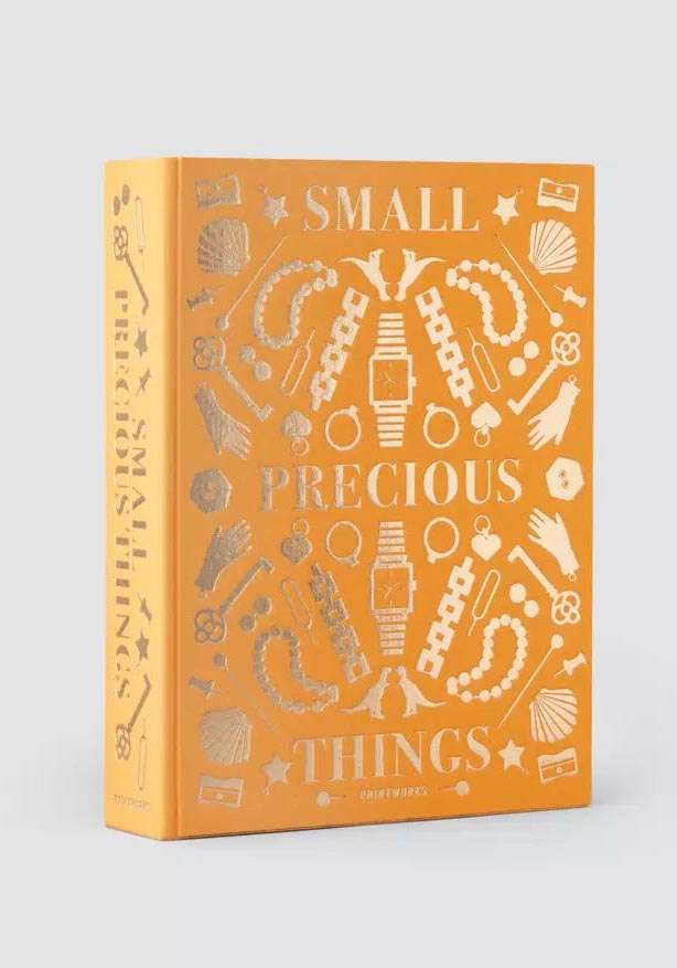 Rose & Lini PRINTWORKS “PRECIOUS THINGS” STORAGE BOX YELLOW Sconto
