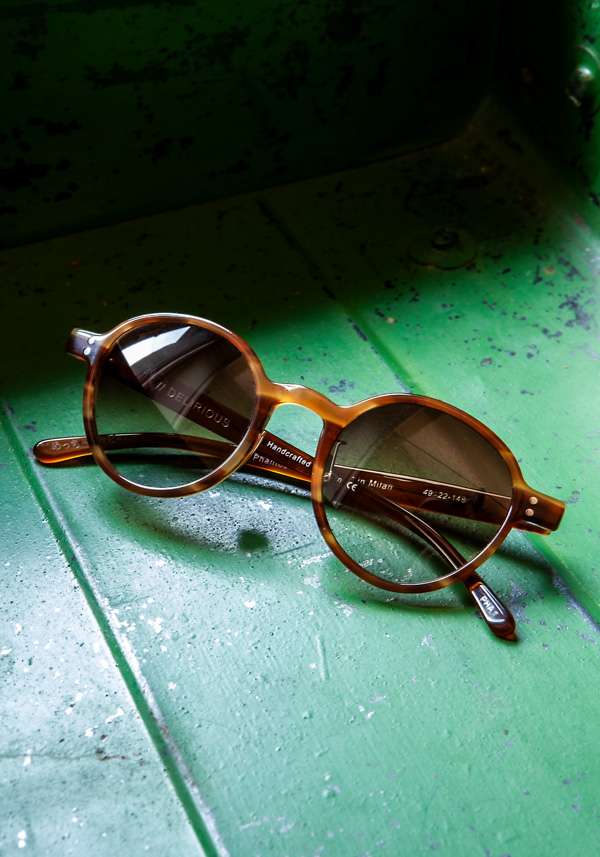 Rose & Lini DELIRIOUS “PHANTOS” #1 LIGHT TORTOISE SUNGLASSES Saldi Di Fabbrica