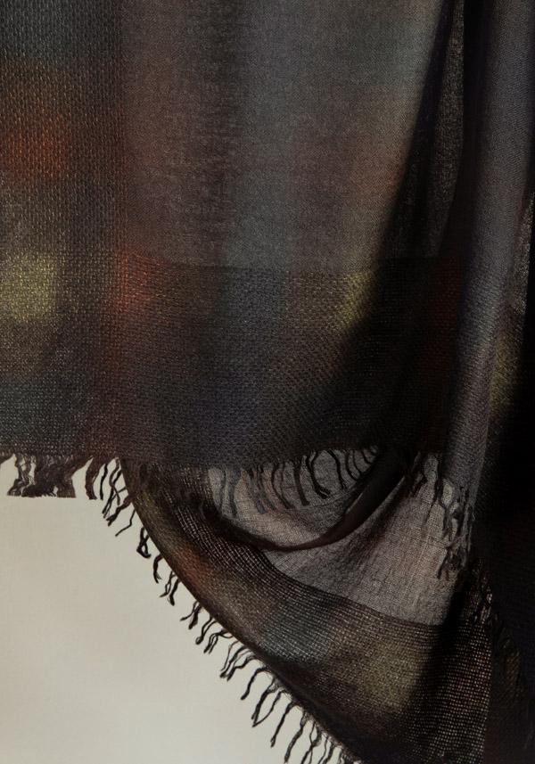 Rose & Lini FALIERO SARTI CASHMERE & SILK “TEDORA” ESPRESSO STOLE 2025