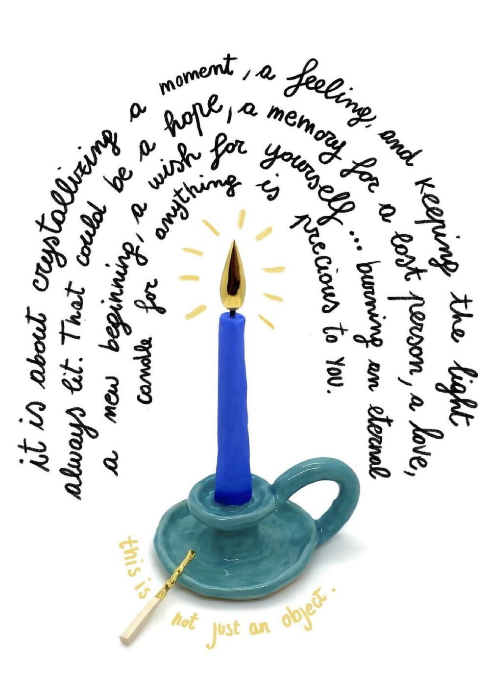 Rose & Lini MICHELA CASTAGNARO “ETERNAL CANDLE” nr.65 2025