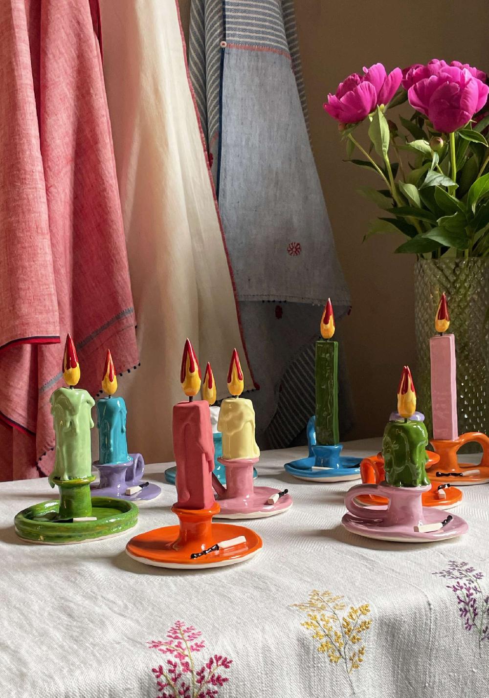 Rose & Lini MICHELA CASTAGNARO “ETERNAL CANDLE” nr.101 In Linea