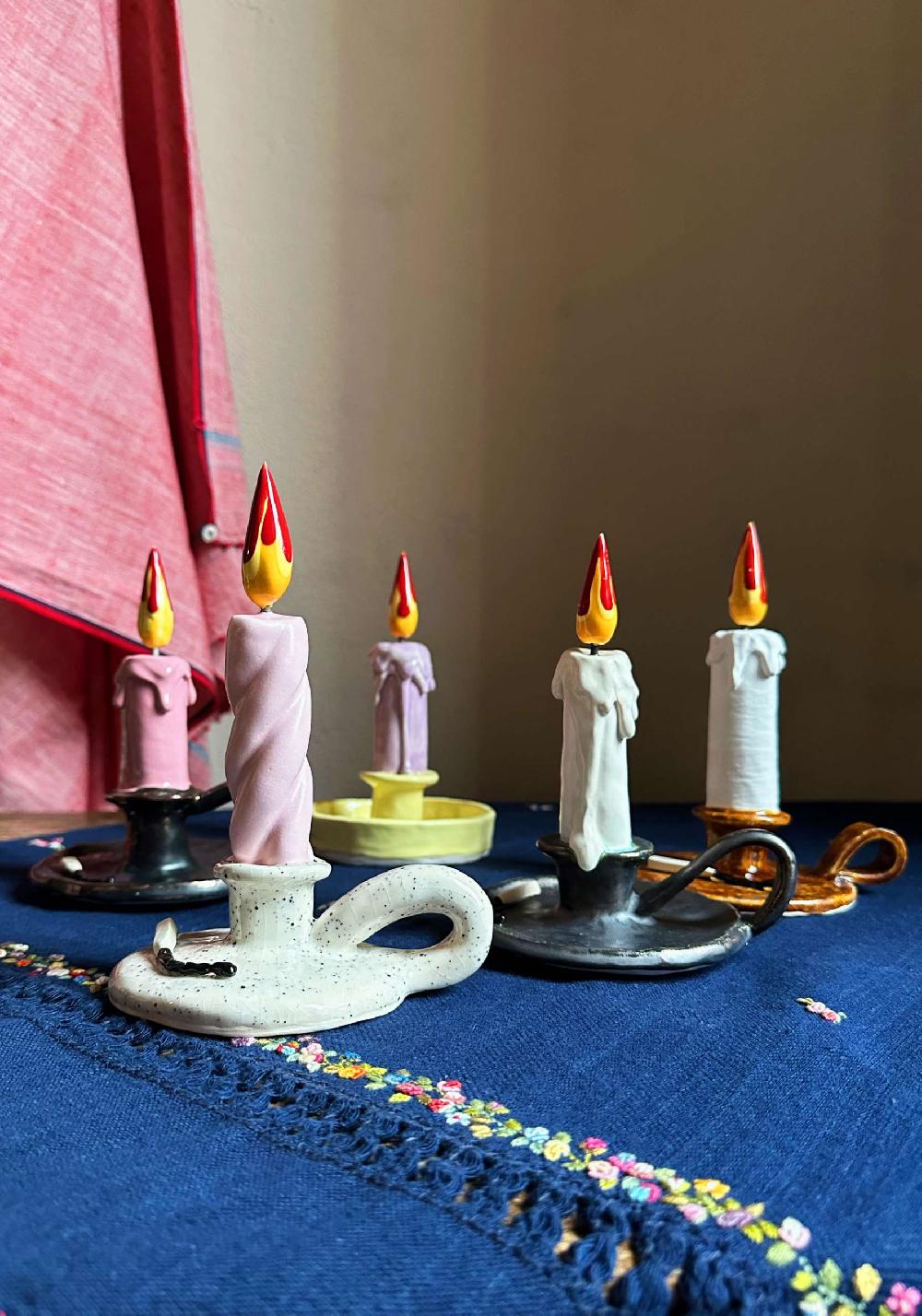 Rose & Lini MICHELA CASTAGNARO “ETERNAL CANDLE” nr.112 Spedizione Gratuita