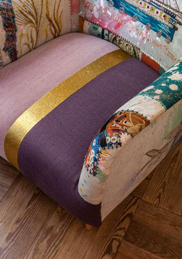 Rose & Lini BOKJA “MICKEY FANTASY” MULTICOLOR ARMCHAIR Promozione Limitata