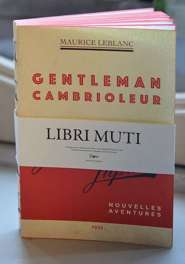 Rose & Lini SLOW DESIGN “LIBRI MUTI” ARSENE LUPIN Fino Al -60%