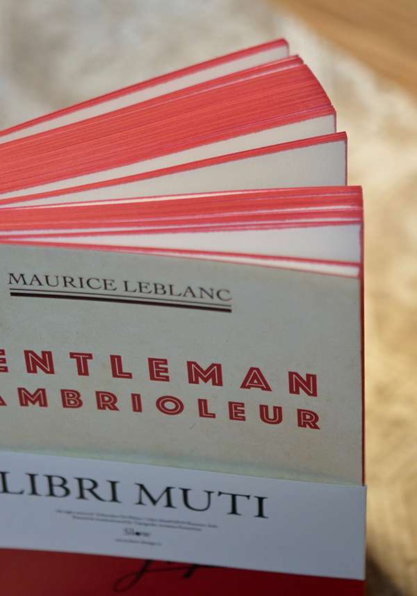 Rose & Lini SLOW DESIGN “LIBRI MUTI” ARSENE LUPIN Fino Al -60%