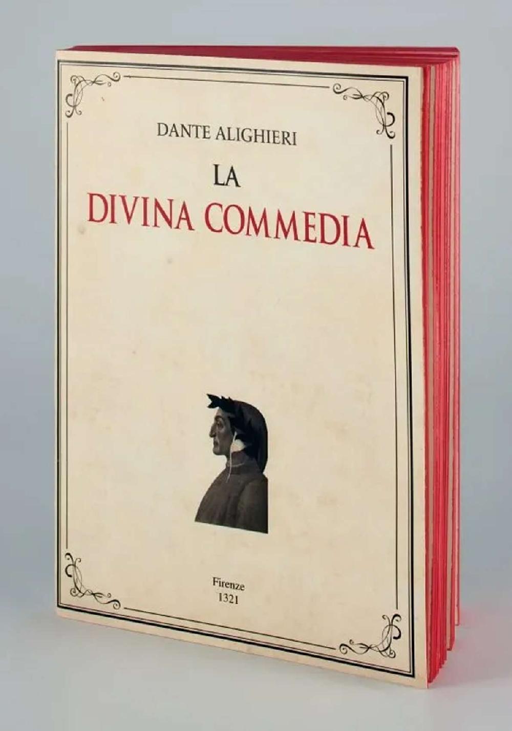 Rose & Lini SLOW DESIGN “LIBRI MUTI” LA DIVINA COMMEDIA Prezzo Ridotto
