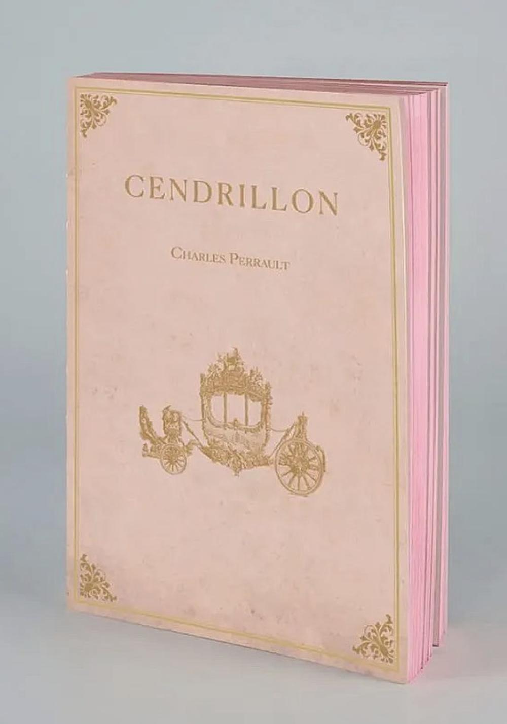 Rose & Lini SLOW DESIGN “LIBRI MUTI” CENDRILLON Offerta