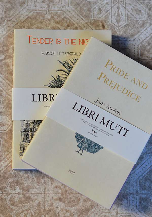 Rose & Lini SLOW DESIGN “LIBRI MUTI” PRIDE AND PREJUDICE Economico