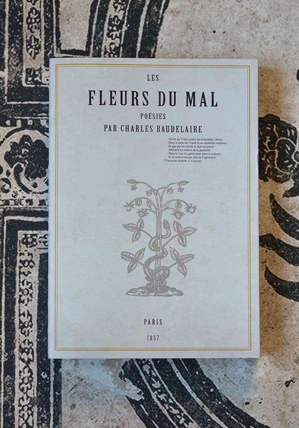 Rose & Lini SLOW DESIGN “LIBRI MUTI” LES FLEURS DU MAL Vendite Flash