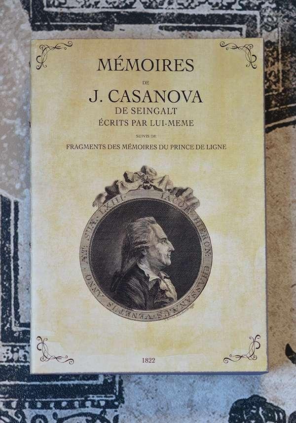 Rose & Lini SLOW DESIGN “LIBRI MUTI” MEMOIRES DE J. CASANOVA Negozio