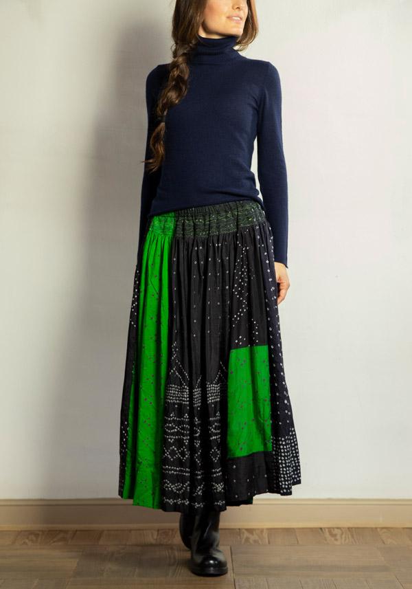 Rose & Lini SAVERIO PALATELLA CASHMERE “LIGTH-WEIGHT CREW NECK” MARINE KNIT Pezzi Unici