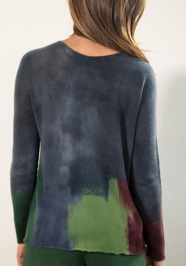Rose & Lini FISSORE CASHMERE “BRUCO 71” KNIT DENIM Fino Al -60%