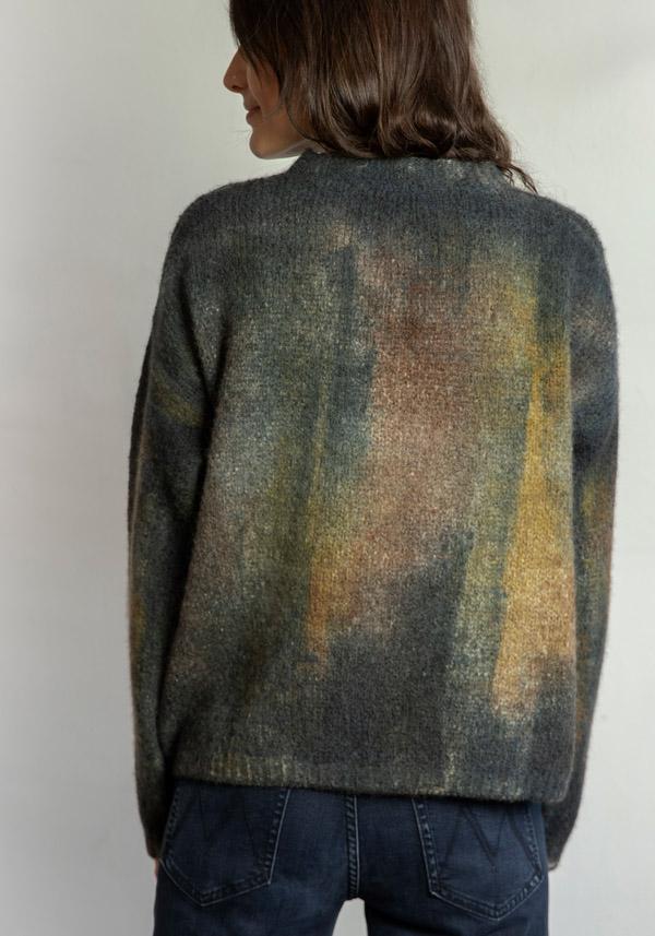 Rose & Lini FISSORE CASHMERE “MARIANNE 17” CHARCOAL PULLOVER Shopping Online