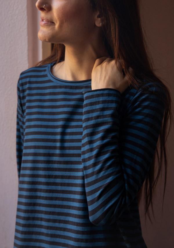 Rose & Lini LABO ART COTTON “JEPPE” ALASKA STRIPED T-SHIRT Outlet