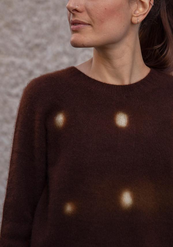 Rose & Lini SUZUSAN CASHMERE “PULL 3027” DOTS Negozio