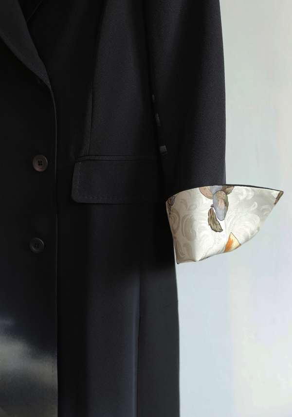 Rose & Lini IBRIGU UNIQUE SILK COAT “CP13 #5” || Size 42 Fino Al -60%