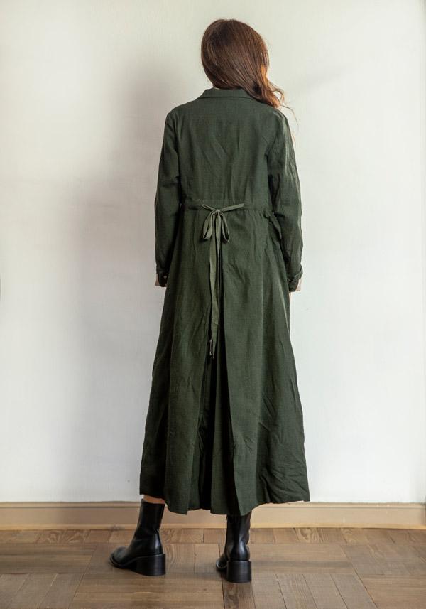 Rose & Lini ALEKSANDR MANAMIS WOOL “COAT 1149” GREEN Affare Del Giorno