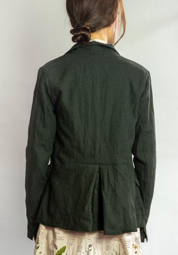 Rose & Lini ALEKSANDR MANAMIS WOOL “JACKET 1151” GREEN Prezzo Ridotto
